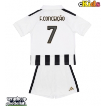 Juventus Francisco Conceicao #7 Replica Home Minikit 2026-27 Short Sleeve (+ pants)